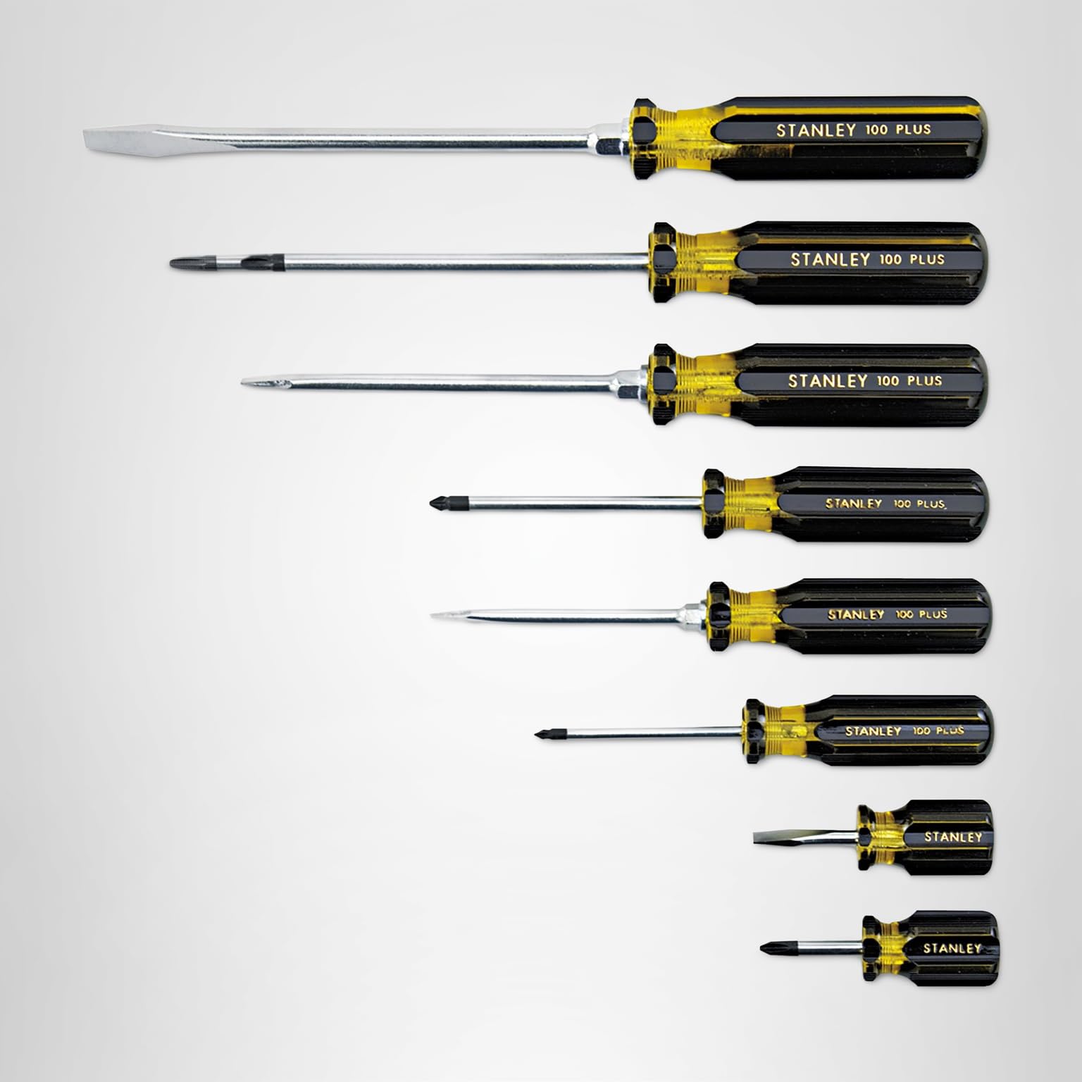 Amazon.com: Stanley 66-158 8-Piece 100 Plus Screwdriver Set